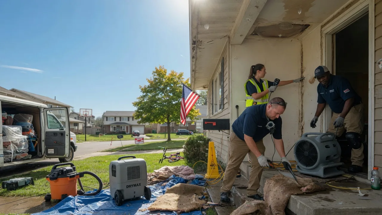 Water Damage Restoration in Kechi, KS near me